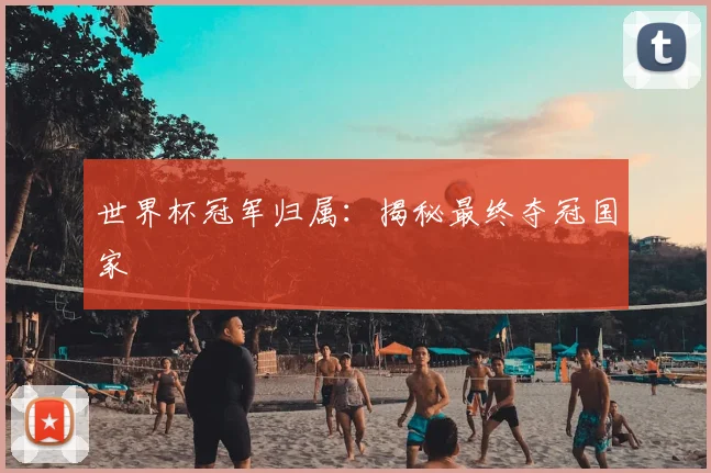 世界杯冠军归属:揭秘最终夺冠国家