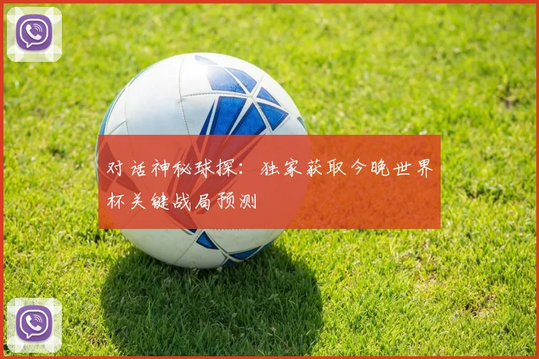对话神秘球探:独家获取今晚世界杯关键战局预测