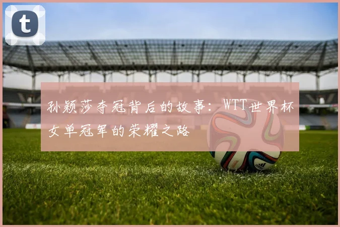 孙颖莎夺冠背后的故事：WTT世界杯女单冠军的荣耀之路